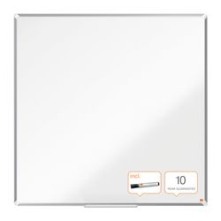 NOBO Premium Plus melamine slate 1200x1200mm, white