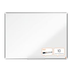 NOBO Premium Plus melamine slate 1200x900mm, white