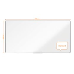 Painel melamínico NOBO Premium Plus 2400x1200mm, branco