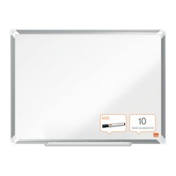 Pizarra NOBO Premium Plus melamina 600x450 mm, blanco
