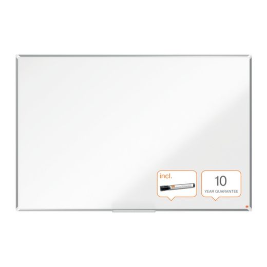 NOBO Premium Plus mélaminé ardoise1800x1200mm, blanc
