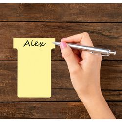 Planowanie: Żetony NOBO T (pudełko 100) rozmiar 2, żółte