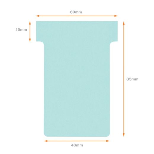 Planning: NOBO T Tokens (box 100) size 2, light blue