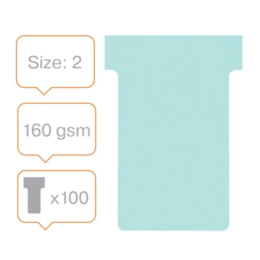 Planning: NOBO T Tokens (box 100) size 2, light blue