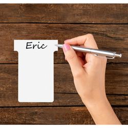 Planowanie: Żetony NOBO T (pudełko 100) rozmiar 2, białe