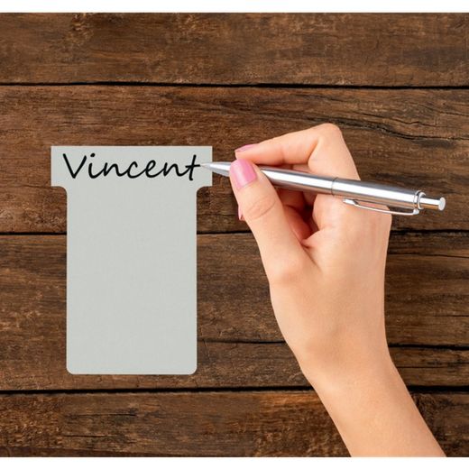 Σχεδιασμός: NOBO T Tokens (κουτί 100) μέγεθος 2, γκρι