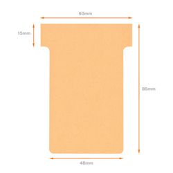 Planowanie: Żetony NOBO T (pudełko 100) rozmiar 2, Hawana