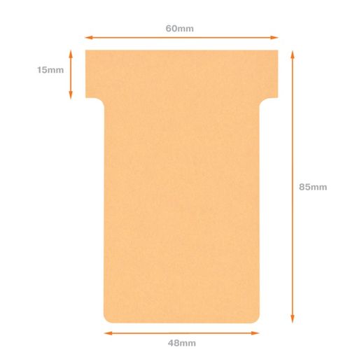 Planowanie: Żetony NOBO T (pudełko 100) rozmiar 2, Hawana