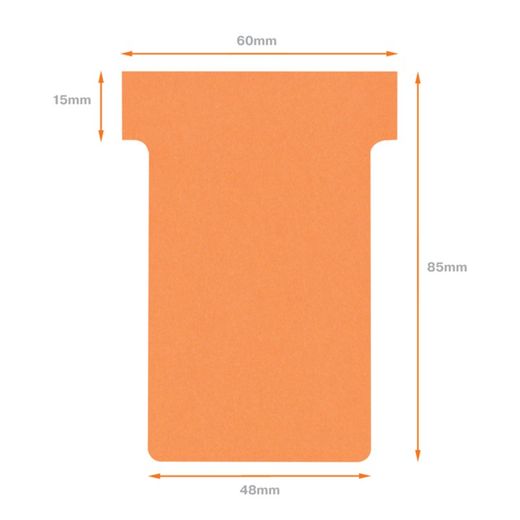 Planning: NOBO T Tokens (box 100) size 2, orange