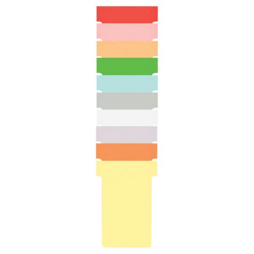 Planowanie: Żetony NOBO T (pudełko 100) rozmiar 2, czerwone