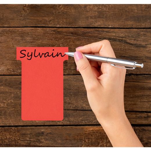 Planowanie: Żetony NOBO T (pudełko 100) rozmiar 2, czerwone