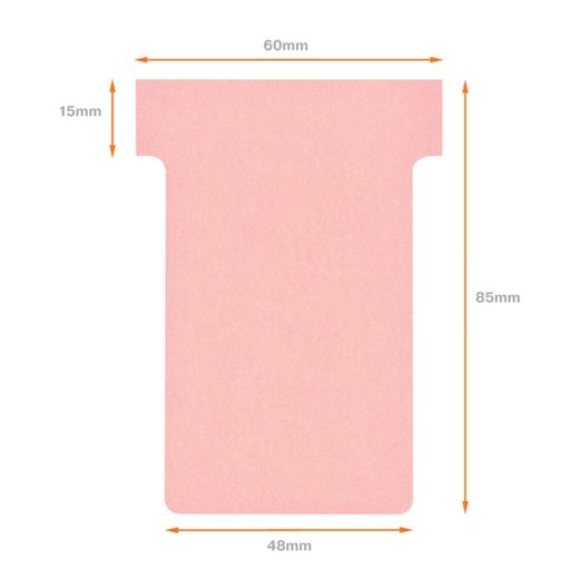 Planering: NOBO T Polletter (låda 100) storlek 2, rosa