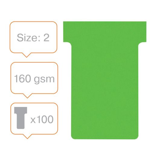 Planning: NOBO T Tokens (box 100) size 2, green