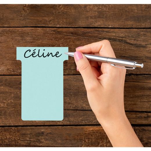 Planowanie: Żetony NOBO T (pudełko 100) rozmiar 3, jasnoniebieskie