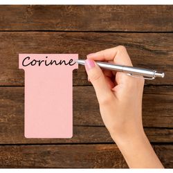 Planowanie: Żetony NOBO T (pudełko 100) rozmiar 3, różowe