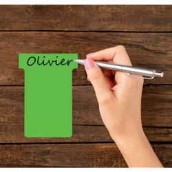 Planning: T NOBO tokens (box 100) size 3, green