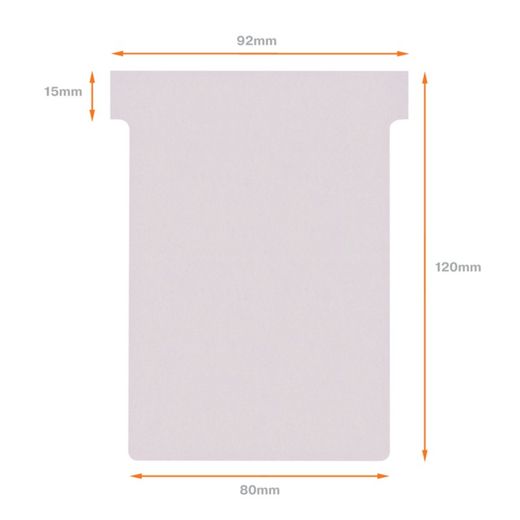 Planowanie: Żetony T NOBO (pudełko 100) rozmiar 3, fioletowe