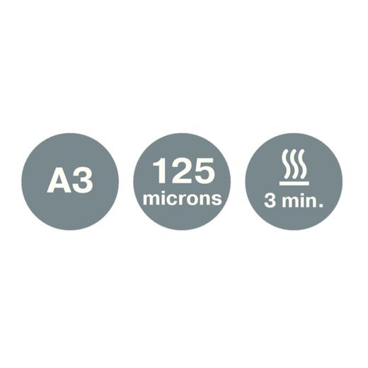 iLAM Home Office DIN A3 laminator, hvid/grå