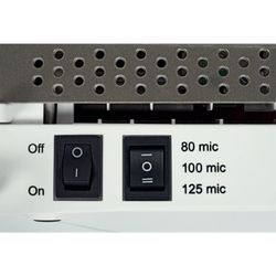 Plastificadora iLAM Office DIN A4, plata/blanco
