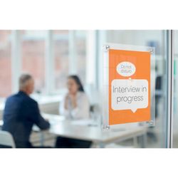 Zdejmowany, przezroczysty akrylowy stojak na plakaty, A3