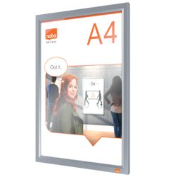 Uchwyt na plakaty Impression Pro z aluminiową ramą, A4