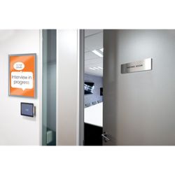 Uchwyt na plakaty Impression Pro z aluminiową ramą, A4