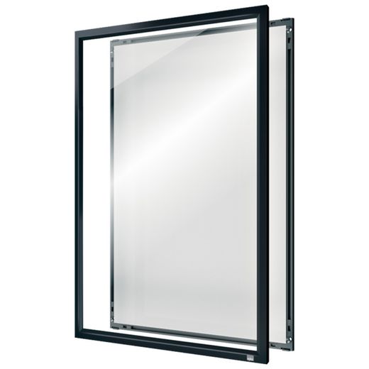 Uchwyt na plakaty Impression Pro z ramką w kolorze grafitowo-szarym, A3