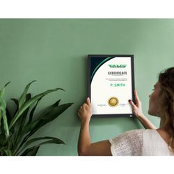 Uchwyt na plakaty Impression Pro z grafitowo-szarą ramką, A4