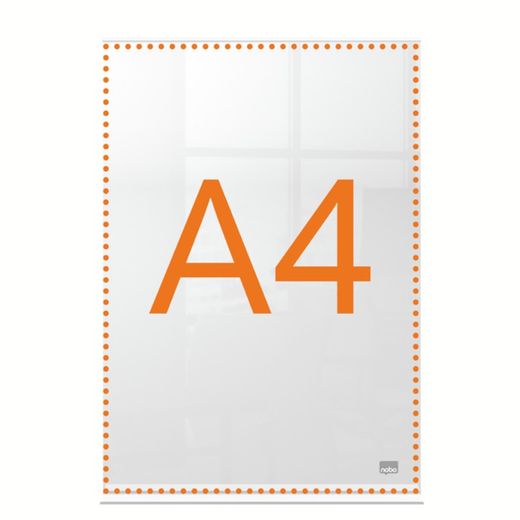 Przezroczysty akrylowy stojak na plakaty, format A4