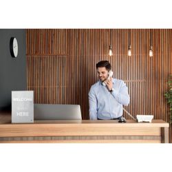 Przezroczysty akrylowy stojak na plakaty, format A5