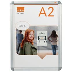 Premium Plus A2 plakatholder med snapramme