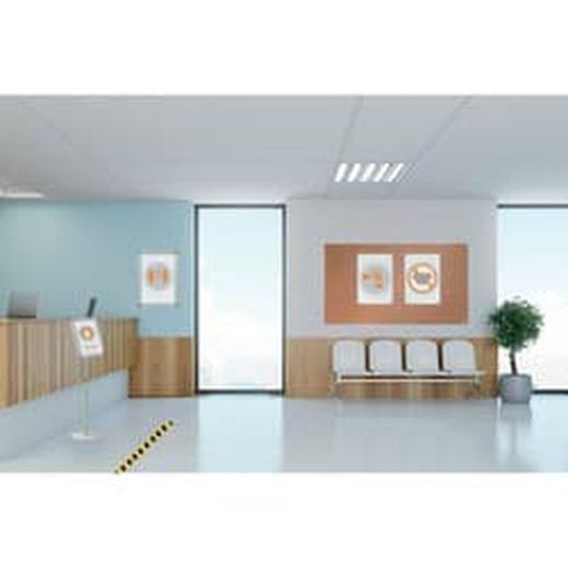Premium Plus A2 plakatholder med snapramme