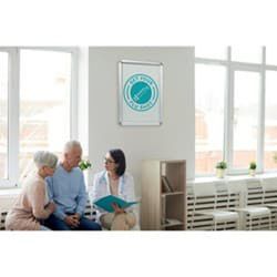Premium Plus A2 plakatholder med snapramme