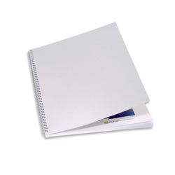 Betræk LIN GBC 250 grs DIN A4 (Pakke 100), hvid