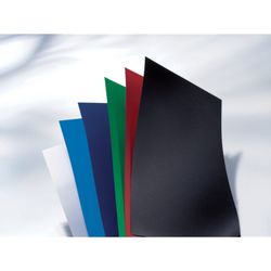 Deksel PP POLYCOVER ondoorzichtig GBC 300 micron DIN A4 (Pack 100), rood