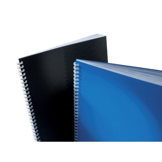 Cover PP POLYCOVER opak GBC 500 Mikron DIN A4 (Pack 100), schwarz
