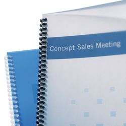 Cover PP POLYCOVERS gennemskinnelig GBC 300 mikron DIN A4 (pakke 100), gennemskinnelig