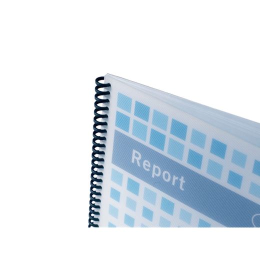 Cover PP POLYTECHNO gennemskinnelig GBC 700 mikron DIN A4 (pakke 50), hvid