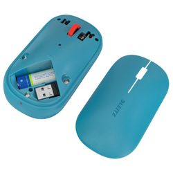Leitz Cozy Dual Wireless Mouse, Blue