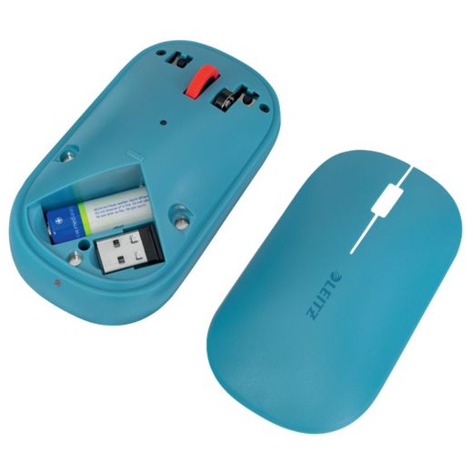 Leitz Cozy Dual Wireless Mouse, Blue