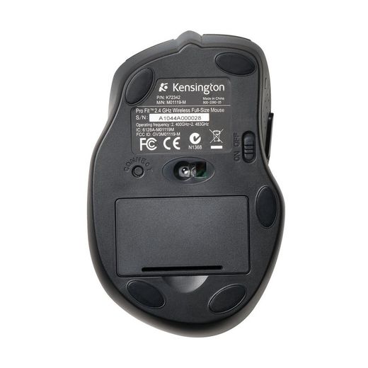 Mouse wireless Pro Fit™ a grandezza naturale
