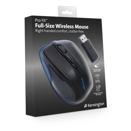 Mouse wireless Pro Fit™ a grandezza naturale