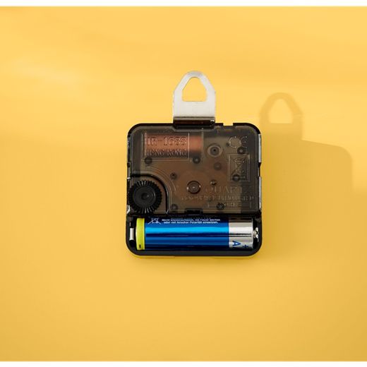 Leitz Cozy väggklocka i glas, gul