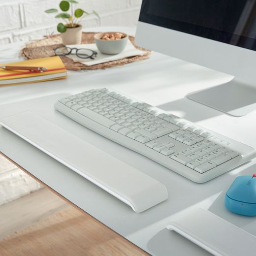 Repose-poignet réglable pour clavier Leitz Ergo Cozy, gris