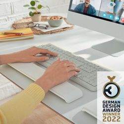 Repose-poignet réglable pour clavier Leitz Ergo Cozy, gris