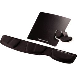 Podkładka pod nadgarstek z pianki V-Channel™ do klawiatury, czarna