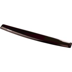 Reposamuñecas teclado gel Crystal™ Negro