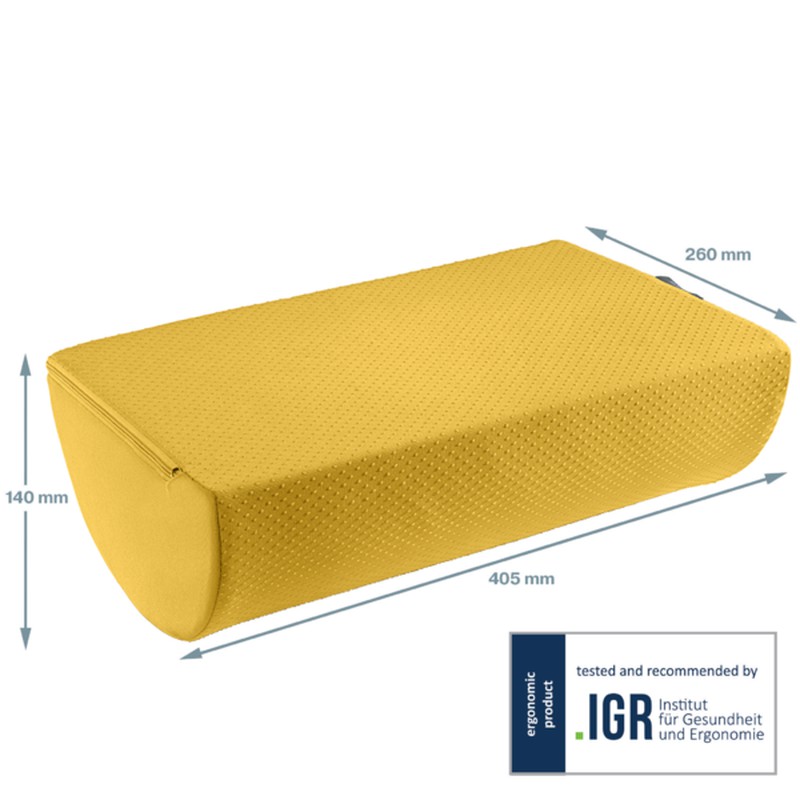 Cuscino sedile Active Ergo Cosy, giallo — KounterPRO