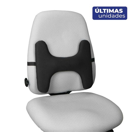 Respaldo lumbar con forma exclusiva.