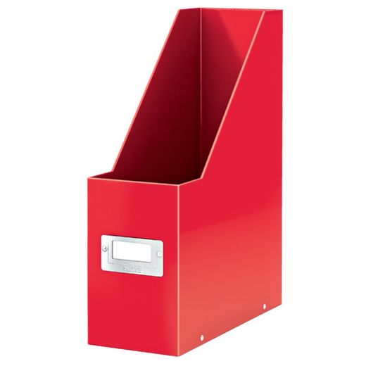 Porte-revues Click & Store (103x170x235 mm), rouge